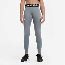 Nike Pro Leggings Mädchen carbon heather/white M 137-146 cm