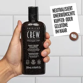 American Crew Silbershampoo Daily Silver 250 ml