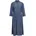 Blusenkleid Hemdblusenkragen Blau 52