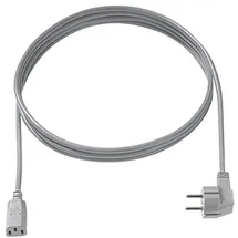 Bachmann Zuleitung H05VV-F 3G1.0mm2 gr, 3,0m, Typ 30/35 C13