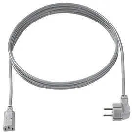 Bachmann Zuleitung H05VV-F 3G1.0mm2 gr, 3,0m, Typ 30/35 C13