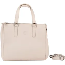 Hausfelder Manufaktur Handtasche Light Beige Damen 
