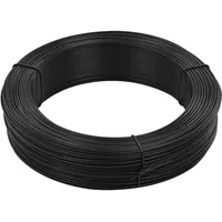 Zaun-Bindedraht 250 m Spanndraht Blumendraht Maschendraht Stahl Wildzaun Draht