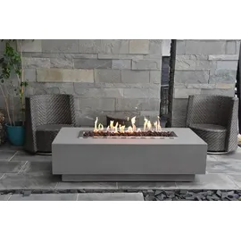 ELEMENTI Gas Feuerstelle Granvill Ø 152 cm Grau