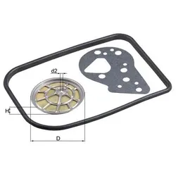 MAHLE Hydraulikfilter, Automatikgetriebe mit Dichtung für VW CUPRA AUDI 010325421A HX 82D