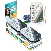Perfekto24 Wunder Zahnstocher Display (6er Pack) Blaubeere