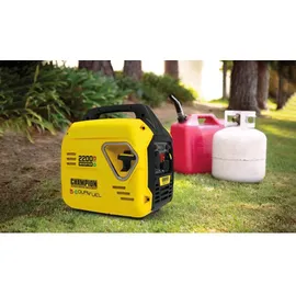 Champion Power Equipment Champion DualFuel MightyAtom 2500 – leichtester 2,5kW Dual Fuel Inverter Generator