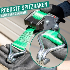 Kerbl Automatik Zurrgurt mit Spitzhaken / Default Title