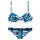KangaROOS Bügel-Bikini Damen Blau 42 Cup E