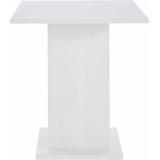Home Affaire Säulen-Esstisch »Luce«, Breite 68 oder 110 cm, weiß