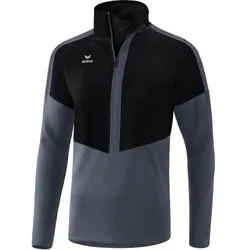 ERIMA Kinder Sweatshirt SQUAD training top, black/slate grey, 152