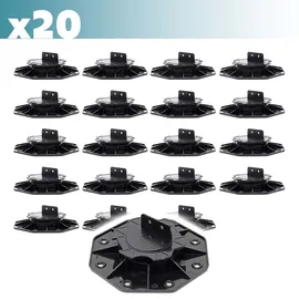 XPOtool Stelzlager 18-28 mm schwarz