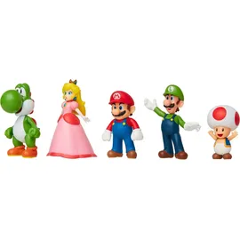 Nintendo PACK 5 FIGURINES Mario Friends 5