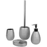 Testrut Hollywood Badaccessoire-Set Silber/Schwarz