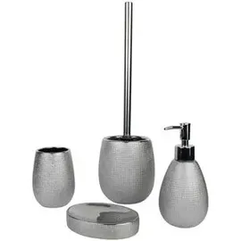 Testrut Hollywood Badaccessoire-Set Silber/Schwarz