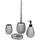 Testrut Hollywood Badaccessoire-Set Silber/Schwarz