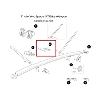 Thule Console Bike Adapter,