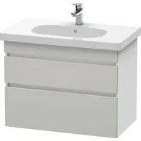 Duravit DuraStyle Waschtisch-Unterschrank DS648400718 80 x 45,3 cm, betongrau/weiß