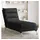 vidaXL Massage-Chaiselongue mit Kissen Liegesessel schwarz