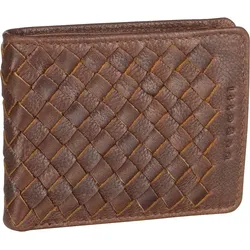 Bugatti Geldbörse Woven Wallet 6114 British Tan Braun Herren 