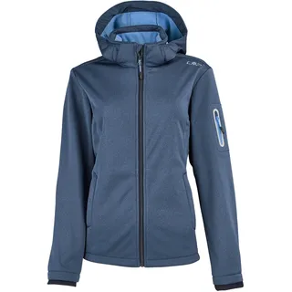 CMP Damen Soft Melange Jacke (Größe XXL, blau)