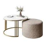 lookway LORI Braun Metall 70 x 49 cm