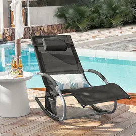 SoBuy Liegestuhl Mike 150 cm)