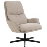 alasans Relaxsessel Bosley Polyester 72 x 93 x 84 cm Beige mit Drehfunktion