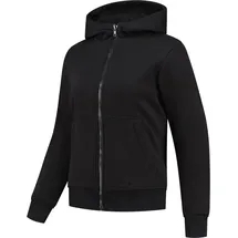 Rusty Stitches Wendy Motorrad Zip Hoodie Schwarz 46