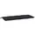 vidaXL Bankauflage 120 x 50 x 7 cm schwarz 2 St.