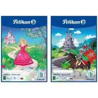 Pelikan Malblock DIN A3 mit 30 Blatt, 1 Stück sortiert