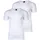 Boss T-Shirt »TSHIRTVN 2P MODERN« Packung, 2er, 2 Stk. tlg. BOSS weiß M