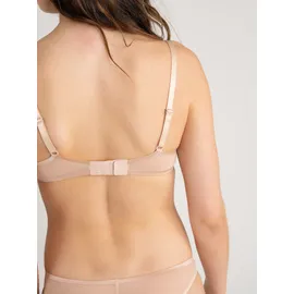 PASSIONATA Bügel-BH BIANCA leicht glänzende, leicht gepolsterte Cups beige 75