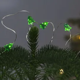 STAR LED Draht-Lichterkette 1 m Grün