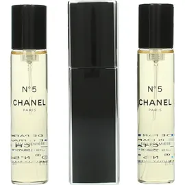 Chanel No. 5 Eau Premiere Eau de Parfum refillable 20 ml + Eau de Parfum Nachfüllung 2 x 20 ml Geschenkset