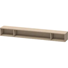 Duravit L-Cube 100x14cm, leinen, 3 Fächer, horizontal