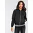AJC Blouson AJC, Damen, Gr. 40, schwarz, Web, Obermaterial: 100% Polyester. Futter: 100% Polyester, figurumspielend hüftlang, Rippbündchen, Jacken Blouson, mit Rippkragen, praktische Eingrifftaschen, Leichte Übergangsjacke