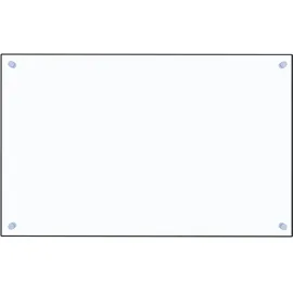 vidaXL Küchenrückwand Transparent 80×50 cm Hartglas
