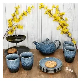 Mambocat Teeservice 10-tlg. blau