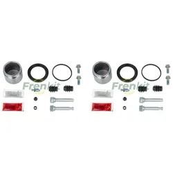 2x Frenkit Reparatursatz Bremssattel Vorne Passend Für Genesis G70 Hyundai Genes: Reparatursatz, Bremssattel Hyundai: 581102e100 Hyundai: 581102m000 H