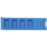 CareLiv Medikamenten Dispenser 1 Tag blau