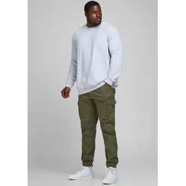 Jack & Jones PlusSize Jack & Jones Jjipaul Jjflake Akm 542 Olive Nigh Ps (12152279) olive night