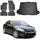 Omac Fußmatten & Kofferraumwanne Set kompatibel mit Volvo C30 2006-2013 Gummi TPE Schwarz 5X