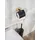 Wenko Toilettenpapierhalter in schwarz