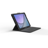 ZAGG Messenger Tastatur und Schutzhülle für iPad 10.2-10.5 schwarz