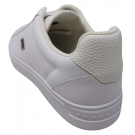 Tommy Hilfiger Essential Elerated Court Damen Sneaker in Weiß, Größe 37