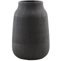 House Doctor Vase Groove, ∅ 15 cm, Höhe 22 cm