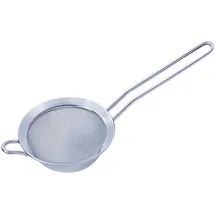 Kelomat Küchensieb 12 cm doppelmaschig Edelstahl Weiß