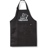 LuxusKollektion Kochschürze Kinderschürze Malschürze Kochschürze 2 Taschen Schwarz schwarz
