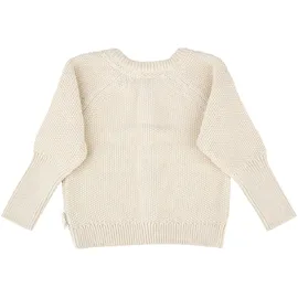 Sterntaler Strickjacke mit Mitwachsbündchen, natur, 86